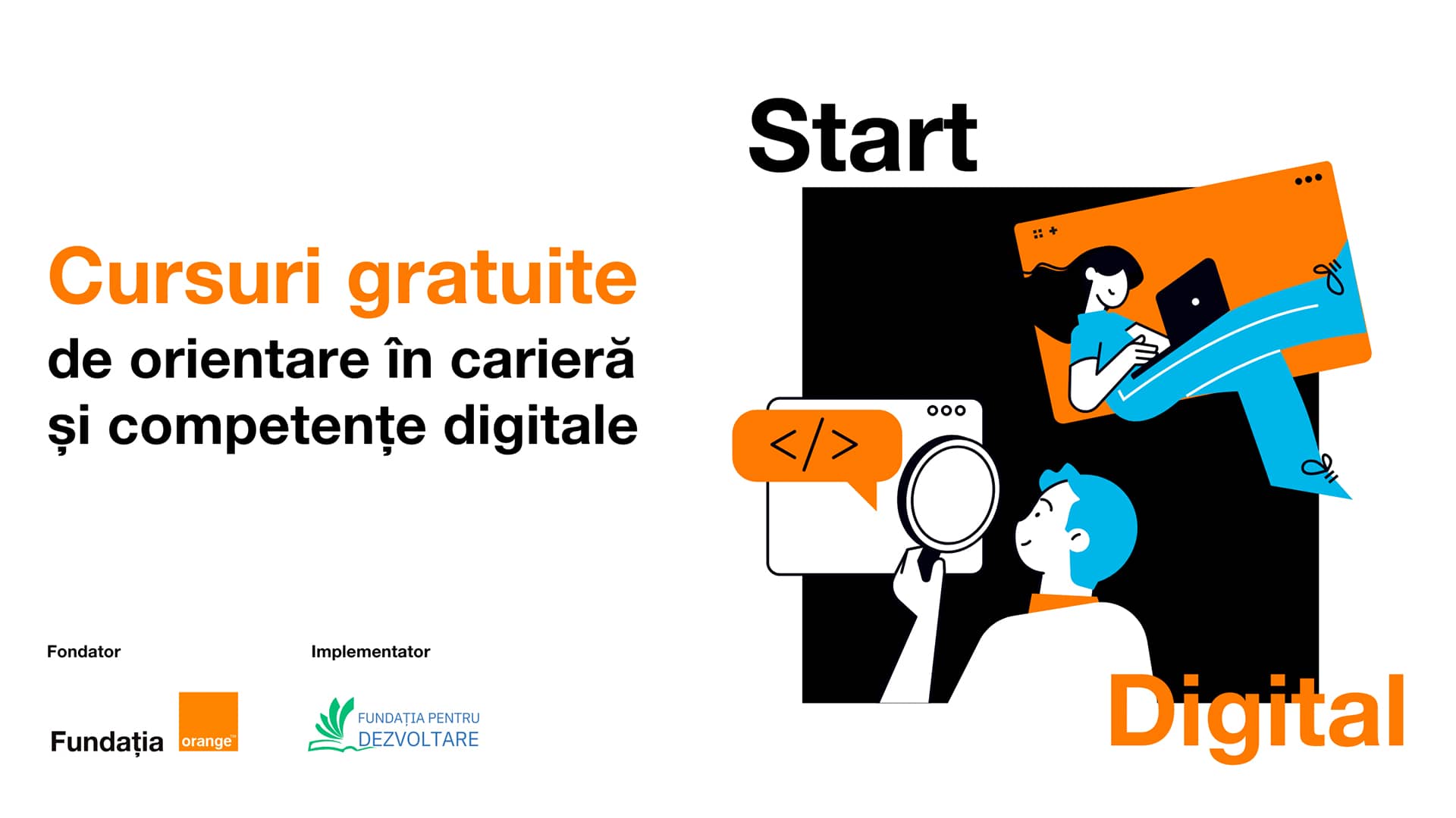 Start Digital – competențe esențiale pentru o lume conectată